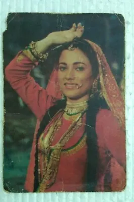 India Rare Picture Postcard Mandakini  Bollywood Original  • $89