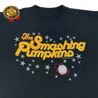 Vintage The Smashing Pumpkins Cotton Black S-4XL Unisex Shirt • $19.99