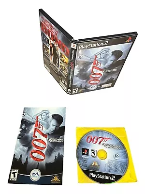 Sony PlayStation 2 PS2 CIB COMPLETE TESTED James Bond 007: Everything Or Nothing • $6.99