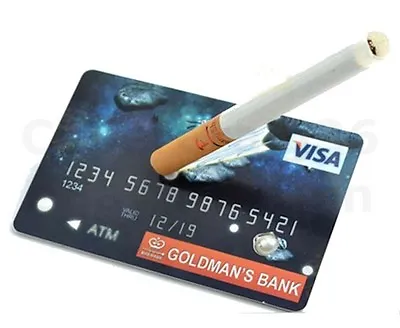 Floating Cigarette On A Credit Card Telekinetic Cig Float Close Up Magic Trick • £5.99