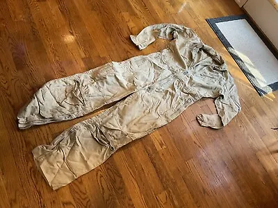 Original 1960s Usmc Hmm-263 Helicopter Pilot Flight Suit W/ Rigger Add On • $247.88