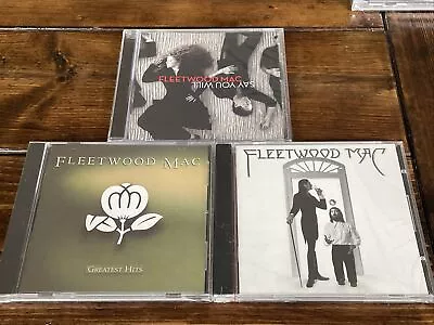 Lot Of 3 Fleetwood Mac CDs Greatest Hits Say You Will Self Titled Sealed New! • $15