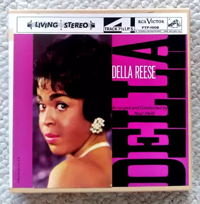 Della Reese DELLA Reel To Reel Tape RCA Victor FPT 1008 Stereo 4 Track Tape • $39.95