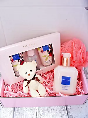 Womens TED BAKER Small Gift Hamper Pamper Spa Box Set For Her Birthday Friend • £24.99