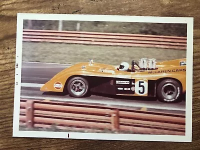 #22 Vintage MID-OHIO Can-AM 1972 Race Photo #5 McLaren M20 Chevrolet Denny Hulme • $9.99