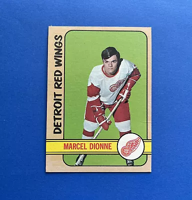 1972-73 Topps #18 Marcel Dionne HOF Detroit Red Wings 2nd Year Card EX-EXMINT • $4.98