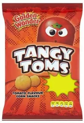 £15.39 • Buy Golden Wonder Tangy Toms - 110g - Pack Of 8