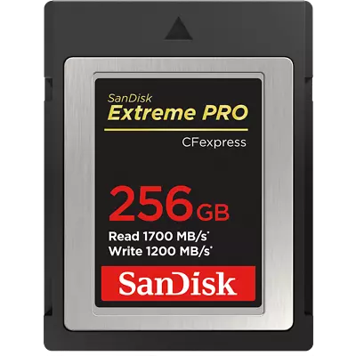 Sandisk Extreme Pro 256Gb Extreme Pro Cfexpress Type B Memory Card • £365.15