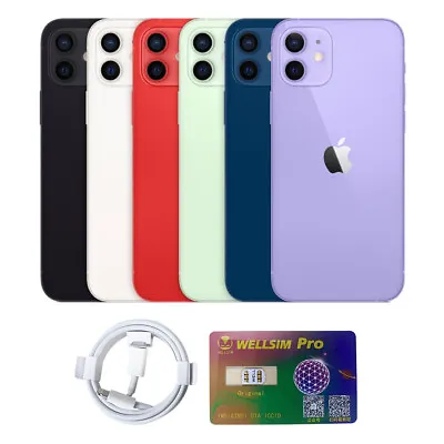 $369 • Buy Apple IPhone 12 64GB Unlocking GSM Verizon ATT T-Mobile  Smartphone Excellent