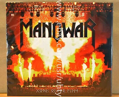 Manowar Gods Of War Live Rare Ukr Original Rock Heavy Metal Cd • $34.99