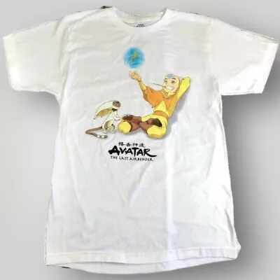 Avatar The Last Air Bender Nickelodeon T-shirt Aang & Momo Sz M • $12.99