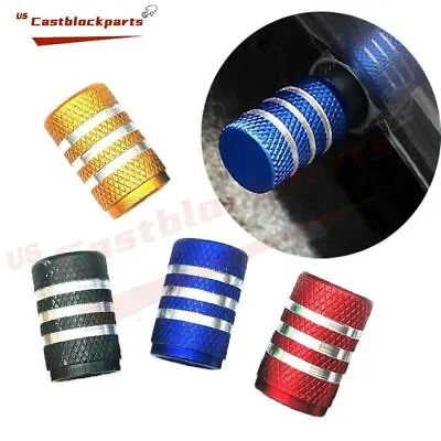 4pcs Aluminum Car Tire Valve Cap Tyre Valve Stem Cover Air Dust Wheel Rim Caps • $4.99