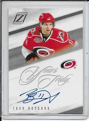 2010-11 Zenith Zach Boychuk Yours Truly Auto • $3.64