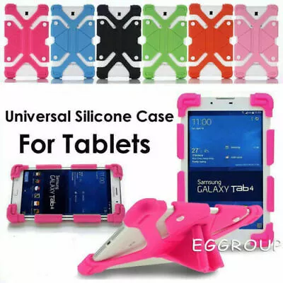 Universal Shockproof Soft Silicone Case Cover For 7 -12  Android Tablet PC IPad • $10.99