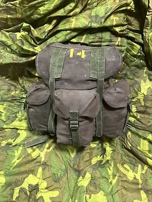 Vietnam War Special Forces Mac V Sog Ciso Rucksack Dyed Black.￼ • $250