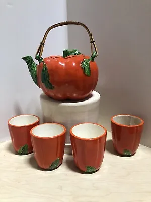 Vintage Maruhon Tomato Tea Set (148) • $25