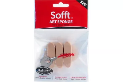 Pan Pastel Artists Pastel Sponge Bar - Round ( X 3) • £7.31