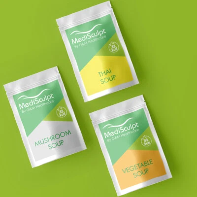 £16.50 • Buy 7x Meal Replacement VLCD Weight Loss Diet Soup 89 Calories Only