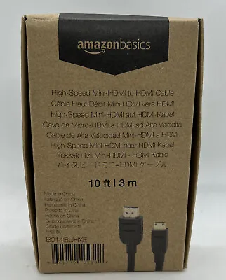 AmazonBasics Mini-HDMI To HDMI Cable • $9.99