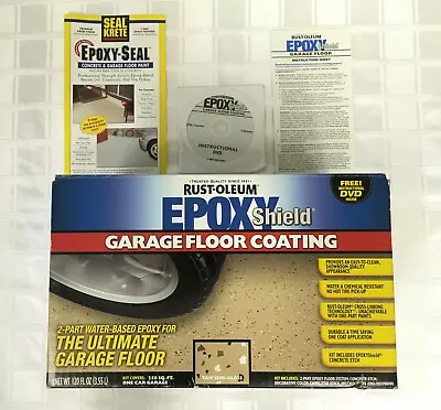 RUSTOLEUM EPOXYSHIELD WATER BASED EPOXY SHIEILD - Garage Floor Paint - TAN • $85.49
