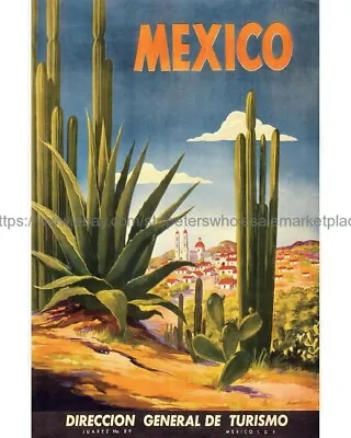 $8.95 • Buy Top Interior Home Garden Decoration Mexico Travel Poster 8x10  Print