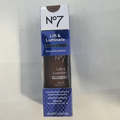 No7 Lift & Luminate Triple Action Serum Foundation SPF 15 Sunscreen (30ml/1.0oz) • $12.50