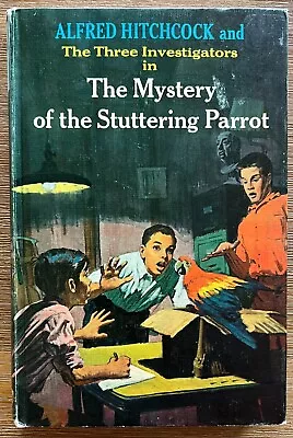  The Mystery Of The Stuttering Parrot  3 Investigators 1st Edition Very Good • $33