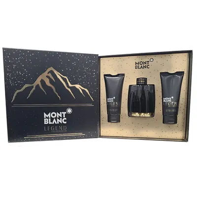 Mont Blanc Legend Eau De Parfum 3PCS Gift Set  • $74.99