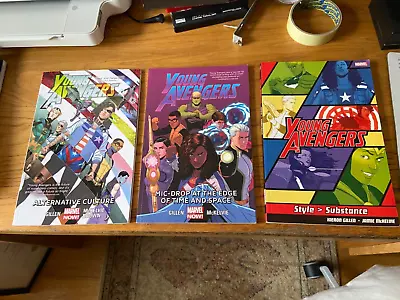 Young Avengers - Three Different Graphic Novels • £15