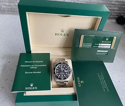 Rolex Submariner Men's Black Watch - 116610LN • £7100