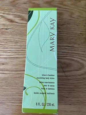 Mary Kay Lotus & Bamboo Nourishing Body Lotion 8 Oz. NEW In Box B27 • $12