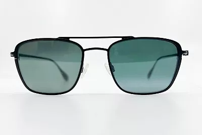 Maui Jim EBB&FLOW MJ 542-2M Polarized Matte Black Sunglasses 54-20-145 8413 • $79.99