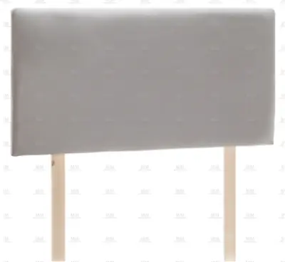 £180 • Buy Bed Headboard Grey Faux Suede - Strutted All Sizes Single Double King Super King