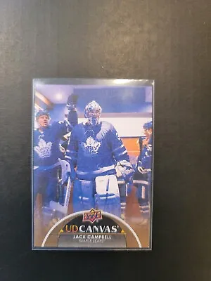 2021-22 Upper Deck Ext Series UD Canvas Jack Campbell Toronto Maple Leafs #C346 • $0.99