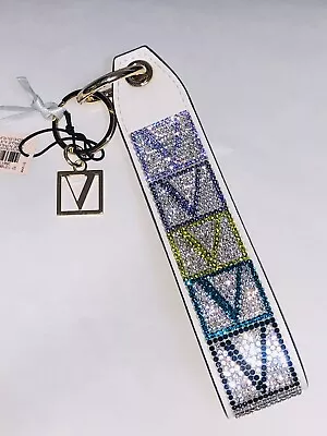 Victoria's Secret Rhinestone Wristlet Strap Keychain NWT • $15.99