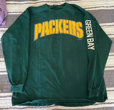 Vintage Greenbay Packers 1995 Long Sleeve T-shirt XL • $15