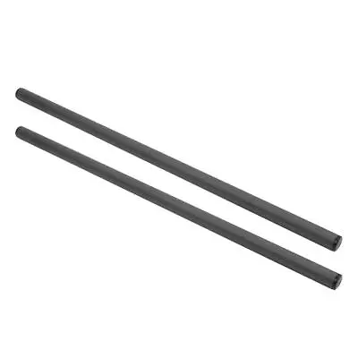 2x 15mm Carbon Fiber Rod 40cm 16  For DSLR Shoulder Rig Rail Support System • £15.95