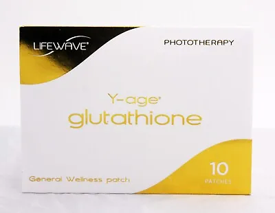 $24.99 • Buy LifeWave Y-age Glutathione Phototherapy Patches, 10 Patches - Exp 6/2024