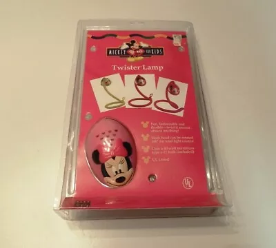 NIP Mickey For Kids - TWISTER LAMP - Minnie Mouse - Pink • $19.99