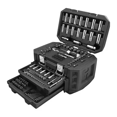 Multiple Drive 160-Piece Mechanics Tool Set SAE Metric Socket Wrench Ratchet New • $93.43