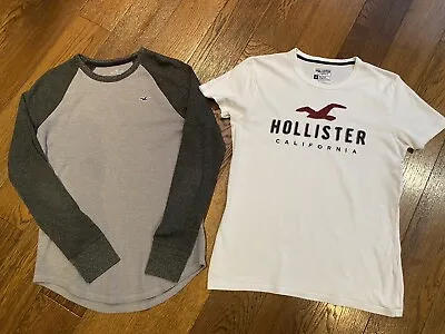 Boys/ Men’s Hollister T-shirt & Long Sleeve Top - Size Small • £4.99