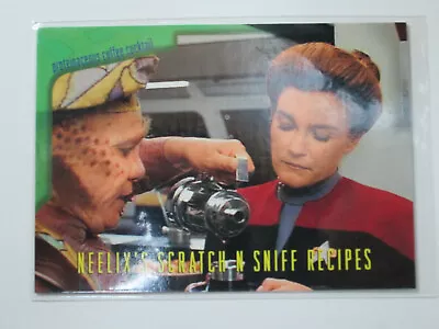 1995 St: Voyager Season One Series Two - Neelix's Recipes Card - R-4 • $3