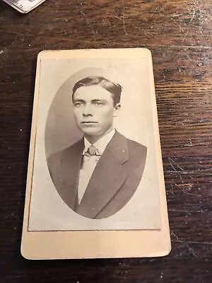 Antique Vintage Victorian Man CDV Photo Photograph Meadville Pa • $12.99