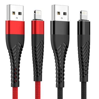 $4.99 • Buy 3/6/10FT Long Charger For IPhone 13 12 11 XR 6 7 8 Braided USB Data Lead Cable