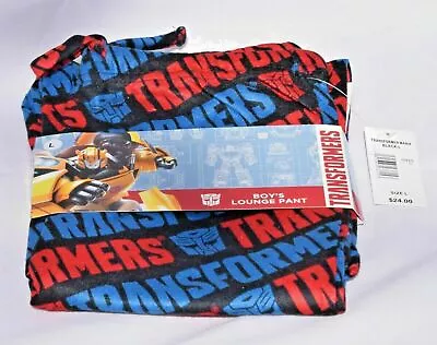 $18.63 • Buy Transformers - Transformer Mania - Boys Pajama Sleep Pants (Size: Lrg 12/14) New
