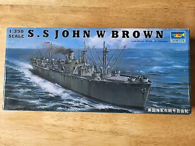 Trumpeter 1/350 S.S John Brown Liberty Class Ship #05308 Model Kit • £39