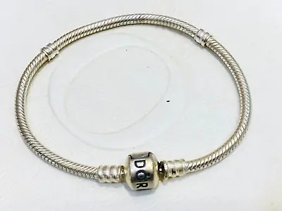 Authentic PANDORA Bracelet With PANDORA Clasp 18cm 590702 AS NEW • $45