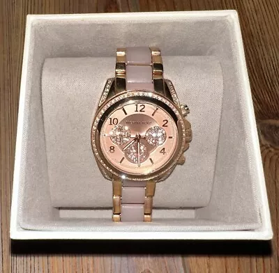 Michael Kors Blair MK5943 38mm Wrist Watch For Women - Rose Gold • $95