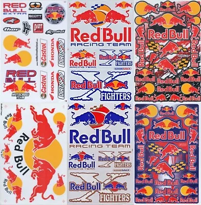 Decals Stickers R Bull For 1/10 Scale RC Crawler Car Axial Traxxas Redcat • $6.99