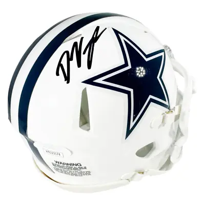 Deuce Vaughn Signed Dallas Cowboys Alt 2022 Speed Mini Football Helmet (JSA) • $74.19